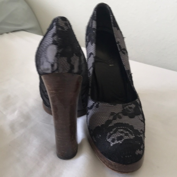 Gucci lace platform heels - Picture 3 of 3